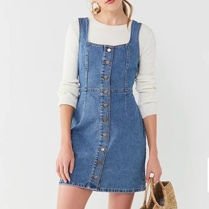 Urban Outfitters Button-Down Denim Mini Dress Size 6